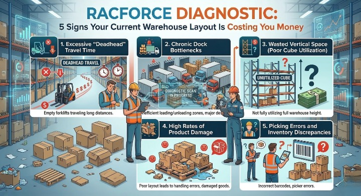 5 Signs Your Current Warehouse Layout is Costing You Money