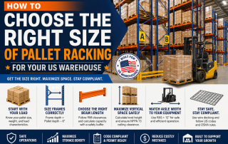 How to Choose the Right Size of Pallet Racking for Your US Warehouse